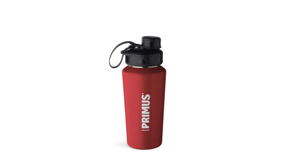 Primus Trailbottle Stainless Steel 0.6L, Red, 0.6 Liters P-740150