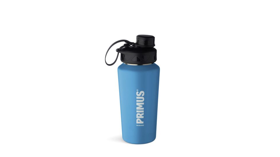 Primus Trailbottle Stainless Steel 0.6L, Blue, 0.6 Liters P-740160