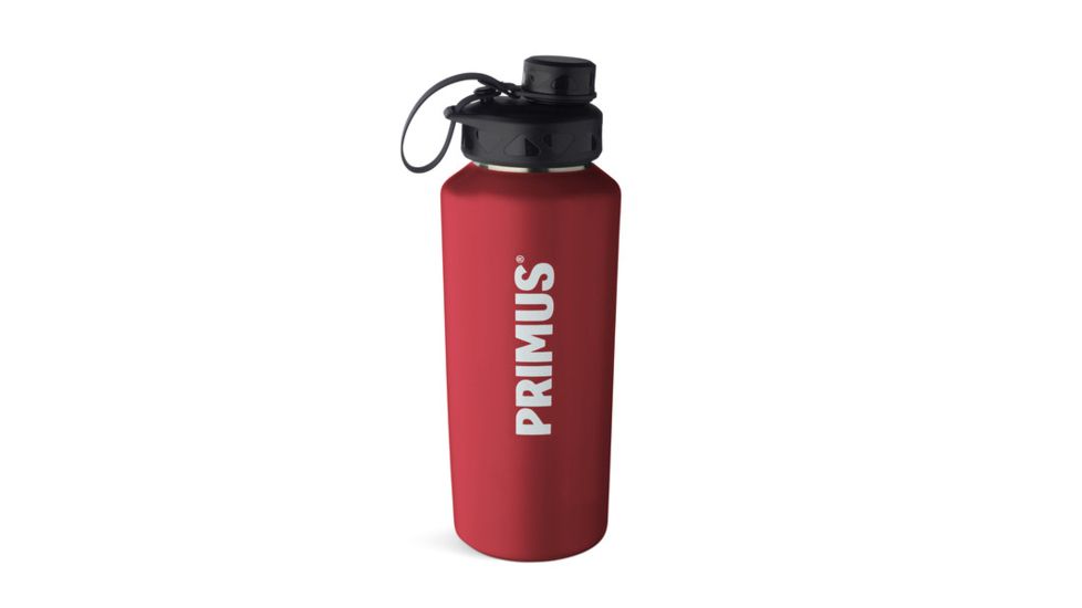 Primus Trailbottle Stainless Steel 1.0L, Red, 1.0 Liters P-740180