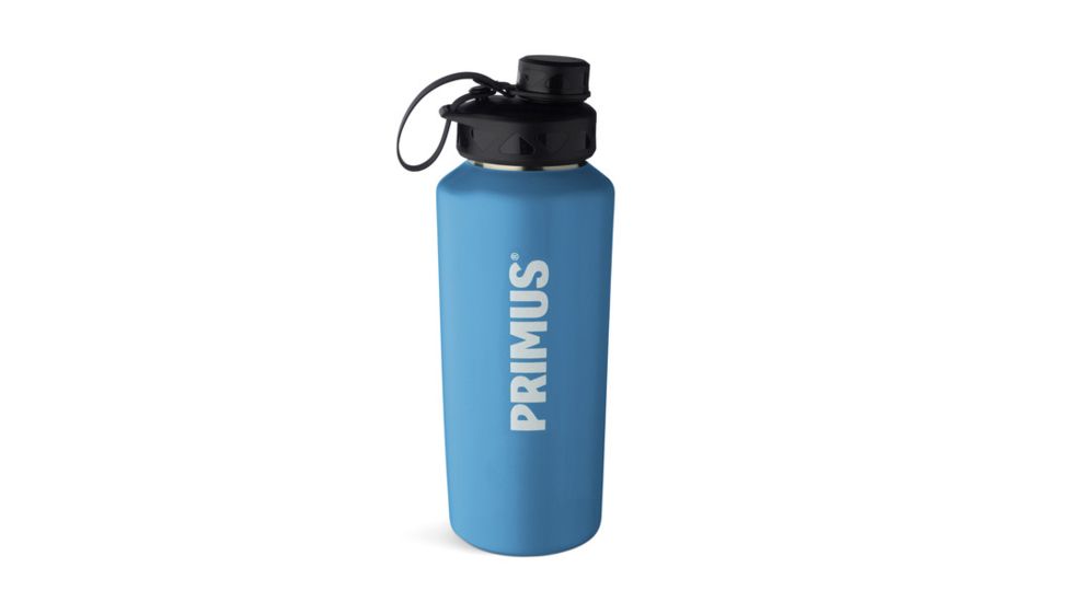 Primus Trailbottle Stainless Steel 1.0L, Blue, 1.0 Liters P-740190