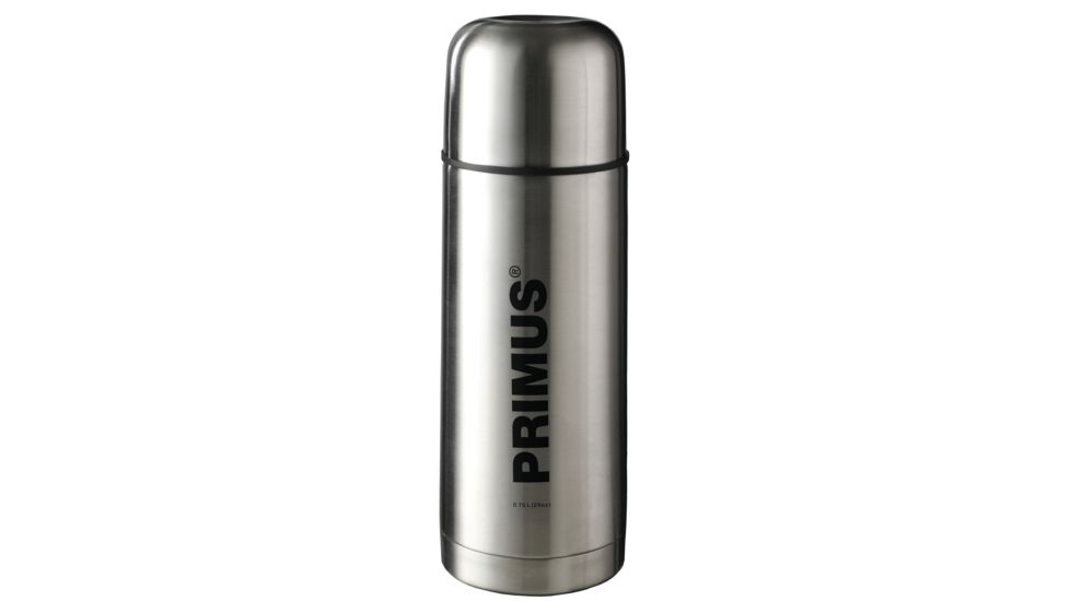 Primus Vacuum Bottle w/ Quick Stop Seal, Lid and Mug, SS Silver, .75L, 25oz P-732373
