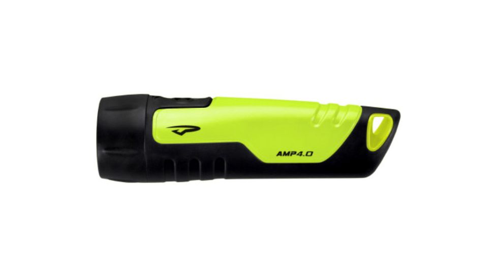 Princeton Tec AMP 4 LED Flashlight, Neon Yellow AMP4-NY