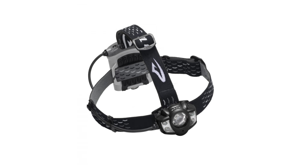 USED Princeton Tec Apex 650 LED Headlamp, AA Alkaline,AA Lithium, Black, APX20-BK, EDEMO1