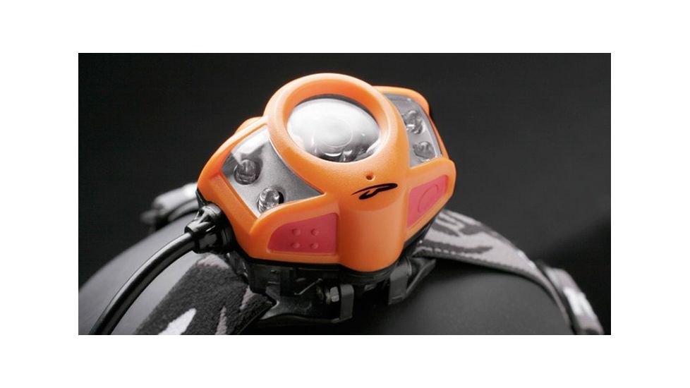 Princeton Tec Apex Extreme Headlamp, Orange, 275 Lumens APXL-EXT-OR