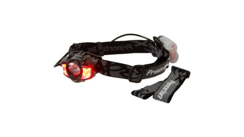 Princeton Tec Apex Pro Headlamp, Black, 260 lm, w/Red LEDs, NO APXL-PRO-BKR