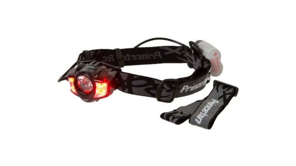 Princeton Tec Apex Pro Headlamp,Black, Red LEDs APXC-PRO-BKR