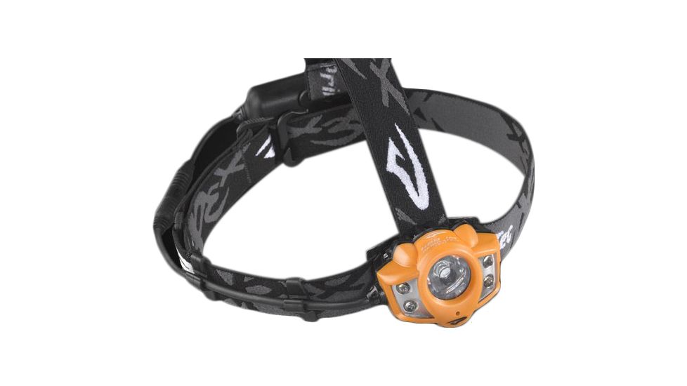 Princeton Tec Apex Rechargeable Headlamp, Orange APX-RC-OR