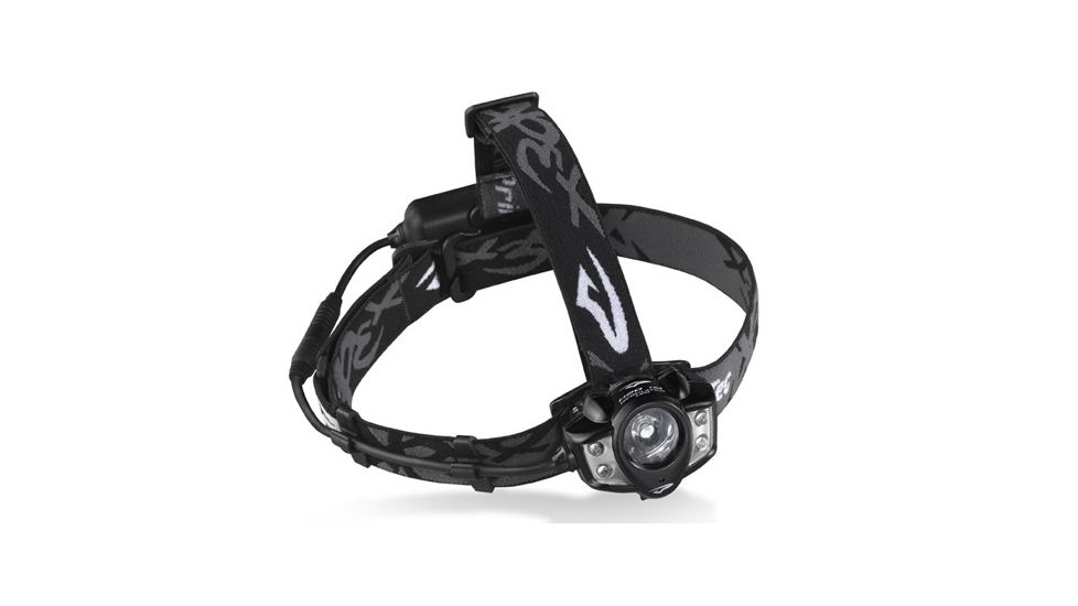 Princeton Tec Apex Rechargeable LED Headlamp, Black, White APX16-RC-BK