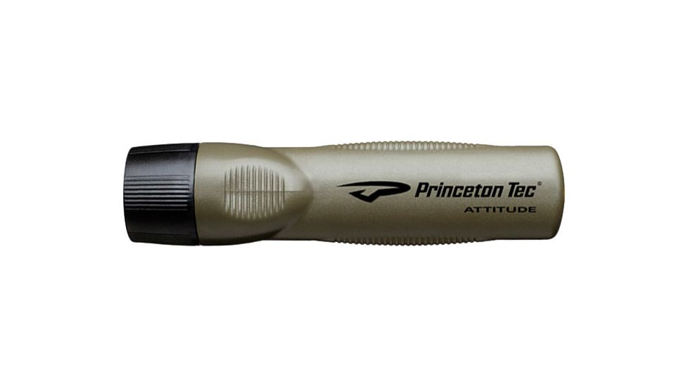 Princeton Tec Attitude LED 30 Lumens Flashlight, Olive Drab - 4AAA-OD 