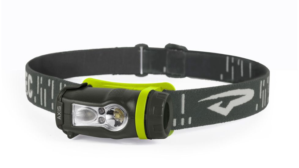 Princeton Tec Axis 250 Lumens Headlamp, Rechargable, Green, AXRC-GR