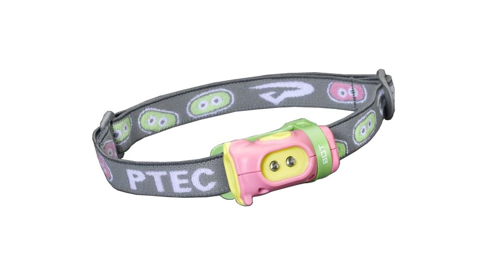 Princeton Tec Bot Headlamp, Pink / Green BOT-PK