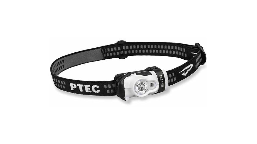 Princeton Tec Byte Headlamp, White, 70 Lumens, w/White LEDs BYT70-WHT