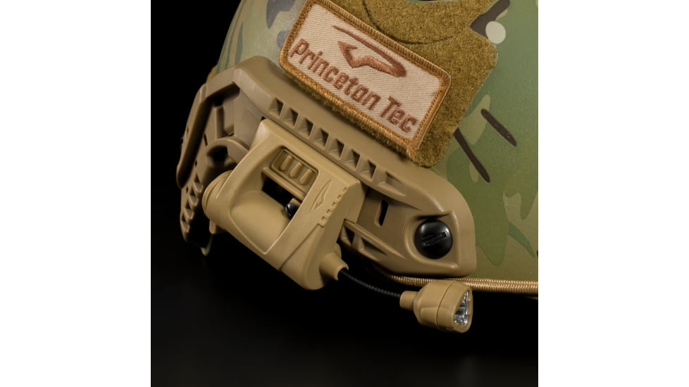 Princeton Tec Charge Pro MPLS 55 Lu. Headlamp, Tan, Red/White/IR LED Color CP-RWI-TAN