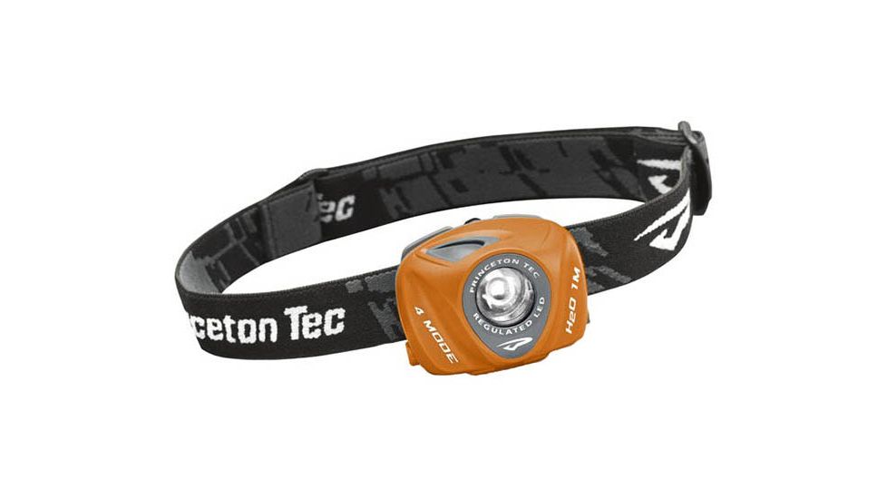 Princeton Tec EOS Headlamp, Orange, 105 Lumens, w/White LEDs EOS105-OR