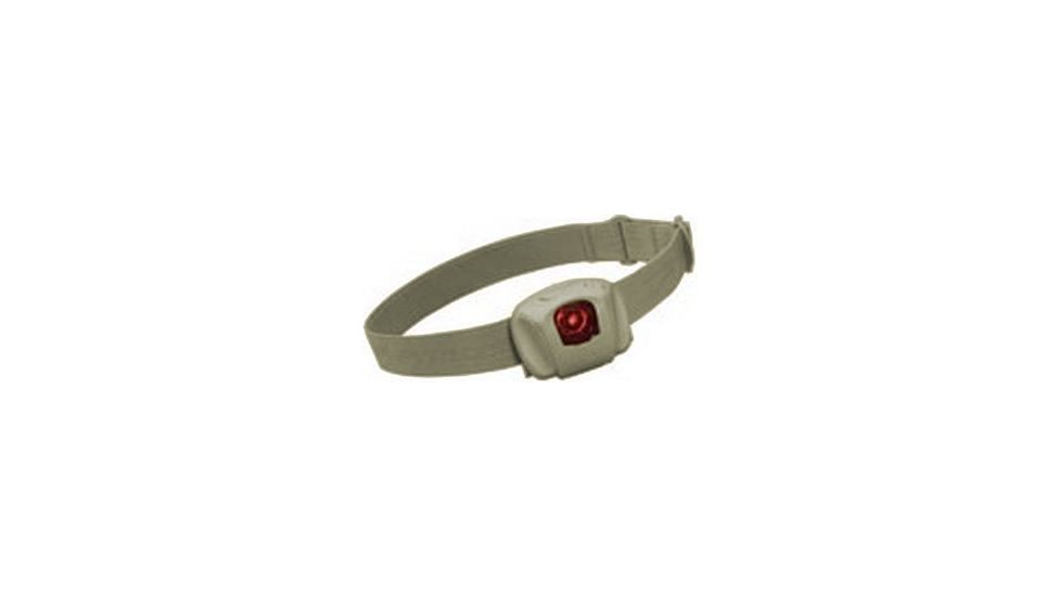 Princeton Tec EOS Tactical MPLS 45 Lu. Headlamp, Olive Drab, Red/Blue/Green White LED Color EOS-NOD-OD