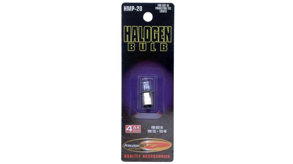 Princeton Tec Halogen Bulb for Predator Pro, Tec 40, Vor Tech HL-40H HMP-20
