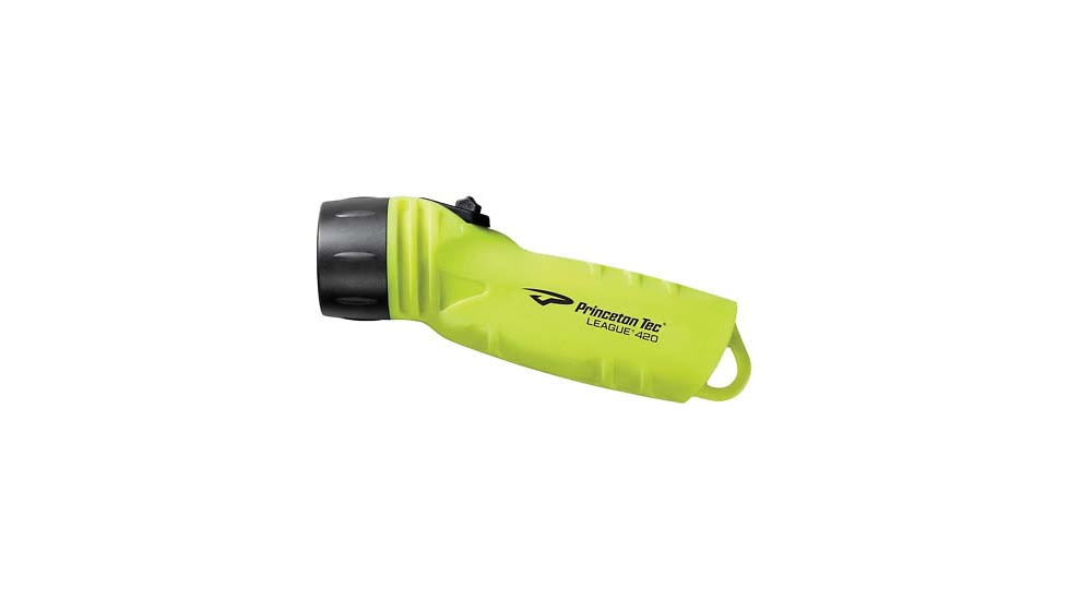 Princeton Tec League 420 Lumens Flashlight, Neon Yellow, LG4-NY