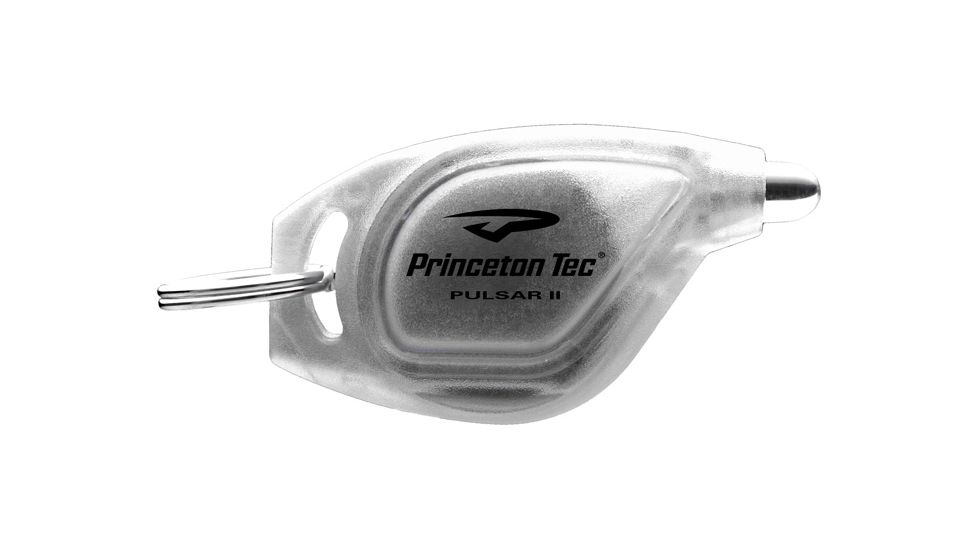 Princeton Tec Pulsar 2 LED Compact Light, Clear w/ White LED