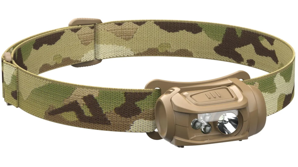 Princeton Tec Remix 300 Headlamp with Red LEDs, Multicam, RMX300-RD-MC