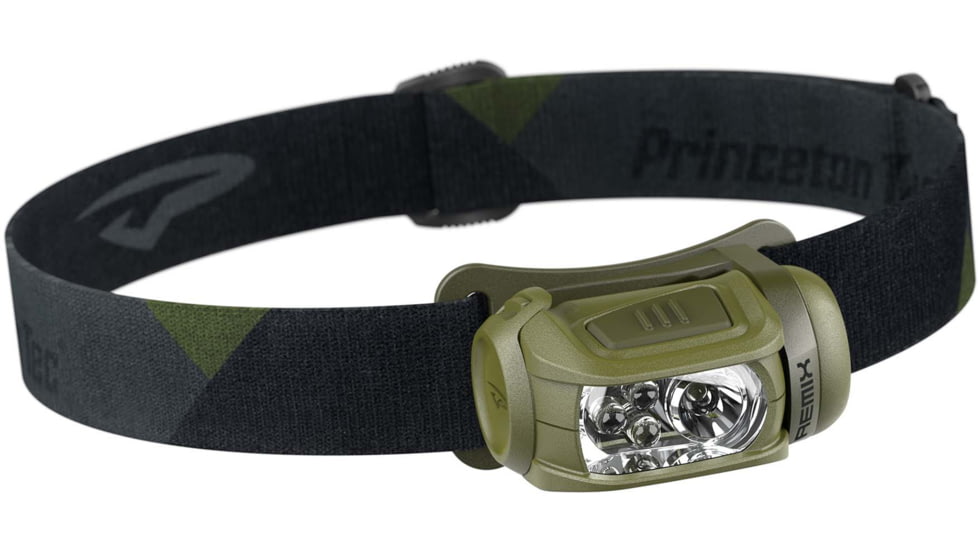 Princeton Tec Remix 300 Lumens Headlamp, Green / Dark Green, RMX21-GR/DG