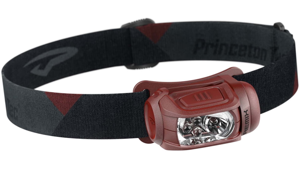Princeton Tec Remix 300 Lumens Headlamp, Red / Dark Red, RMX21-RD/DR
