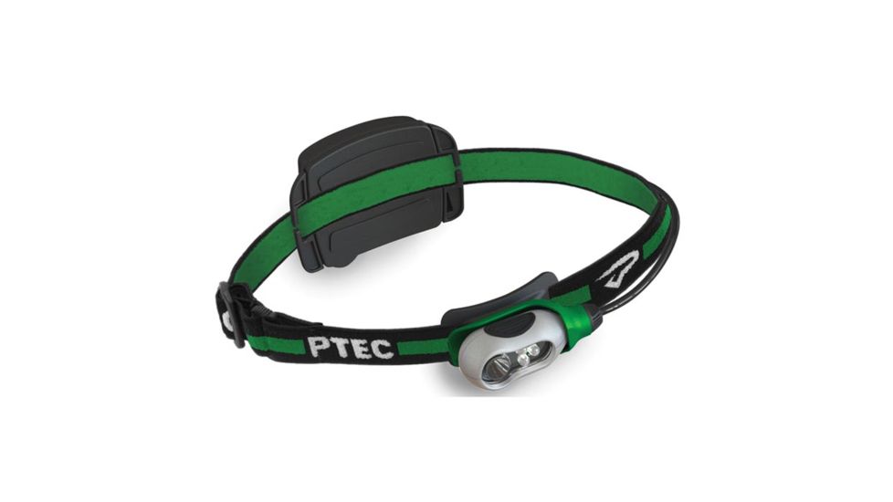 Princeton Tec Remix Rechargeable, White/Gray/Green, 185 lm, w/White LED, HYB-RC-WHT