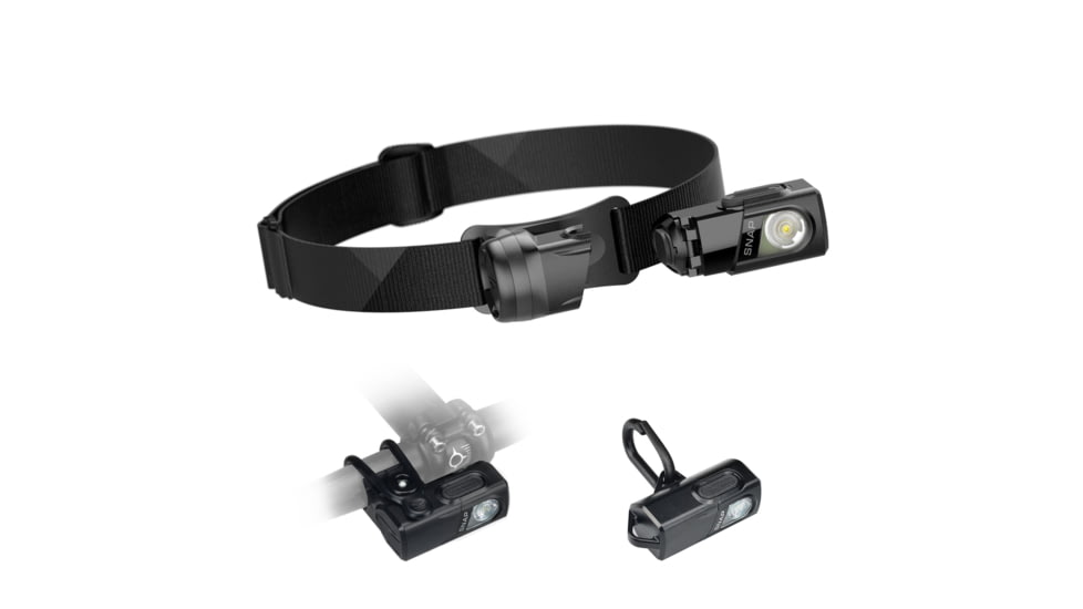 Princeton Tec Snap 400 RW Kits, Black/Dark Gray, SNAP23-BK