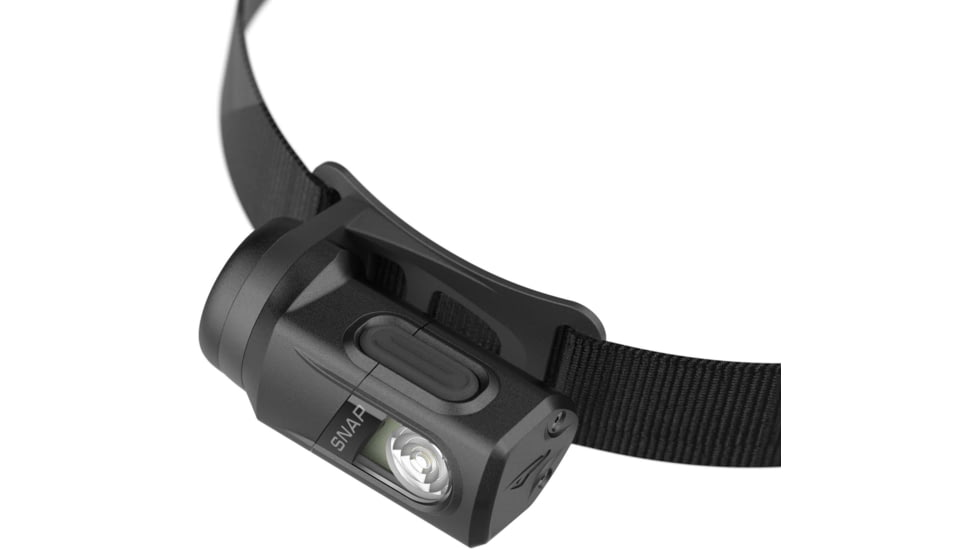 Princeton Tec SNAP Solo Headlamp, 300 Lumens, Black / Dark Gray, SNSOLO-BK/DK
