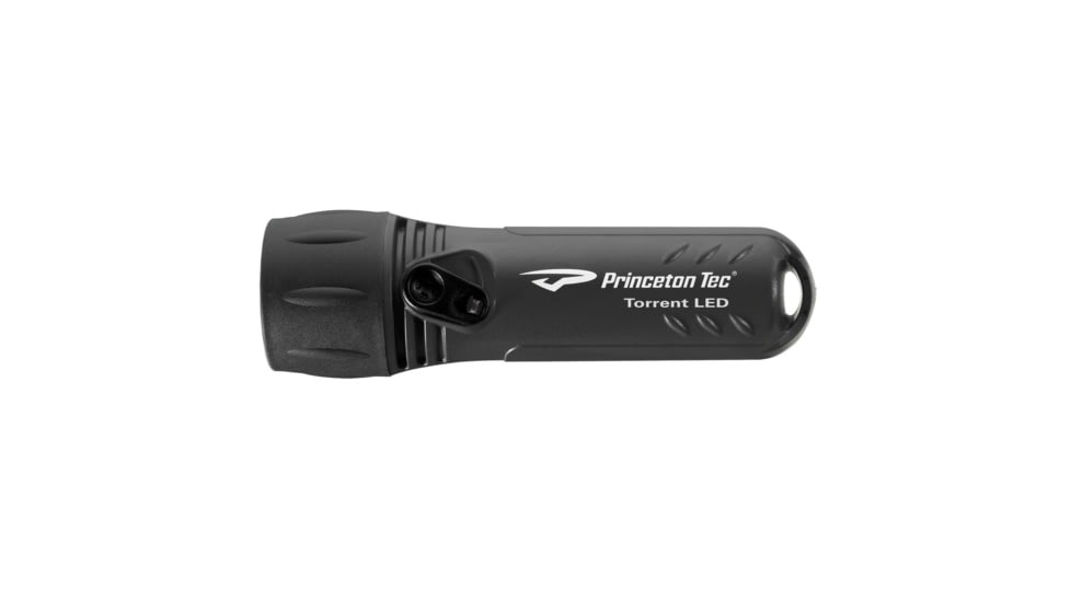 Princeton Tec Torrent Flashlights, White Bulb, 500 Lumens, Black, T500-BK