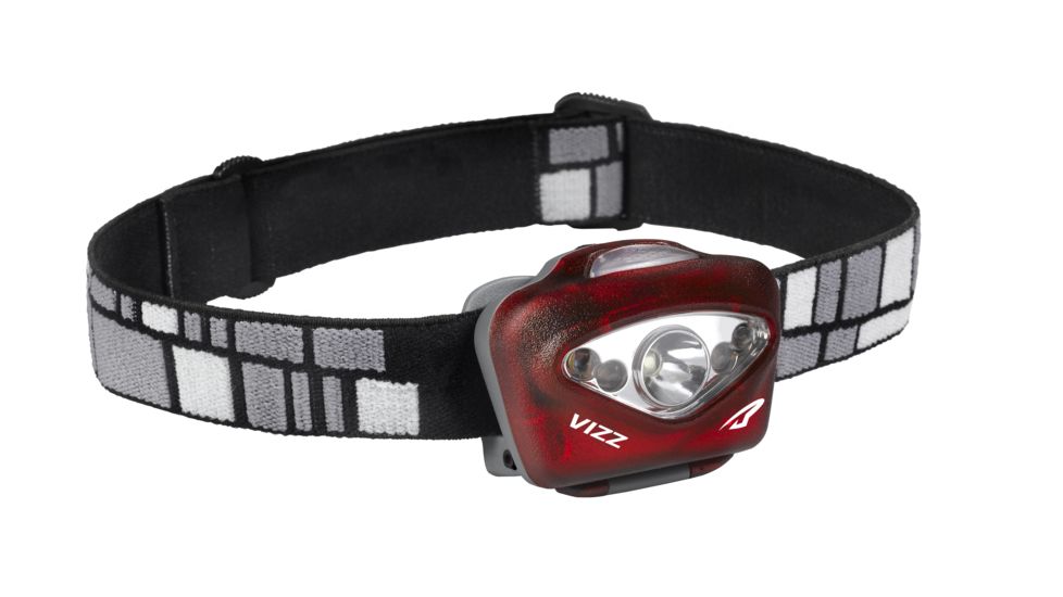 Princeton Tec Vizz Headlamp-Red-White LED [Clearance]