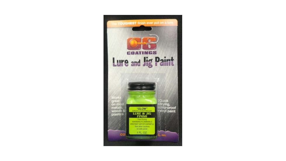 Pro-Tec Glo Jig Paint, Grn/Cht, 233