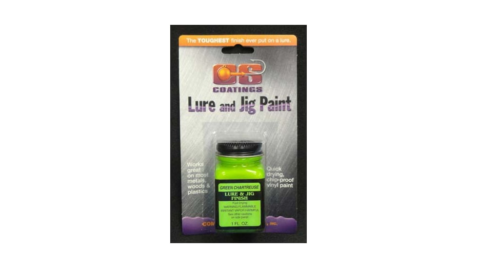 Pro-Tec Jig Paint, Grn/Cht, 4oz, 203