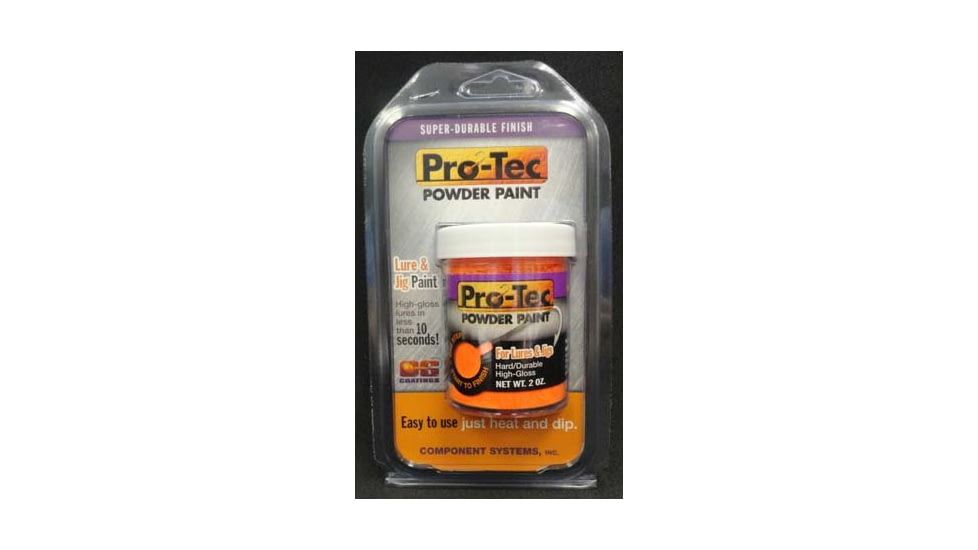 Pro-Tec Powder Paint, Blaze Orange, 2oz, 604