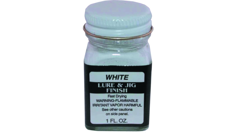 Pro-Tec Vinyl Jig Paint, Cd White, 1oz, 201
