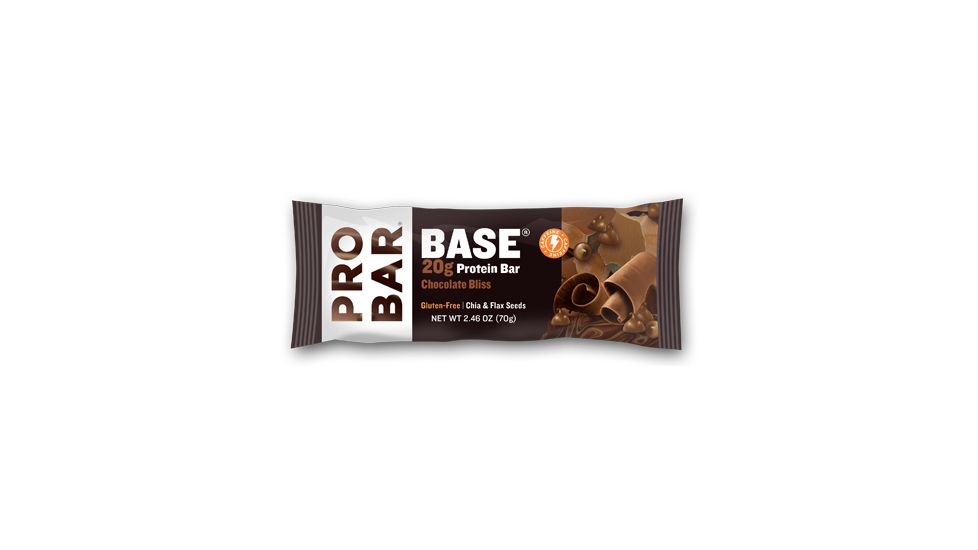 Probar Base Bar-Chocolate Bliss w/caffeine -12 Pack