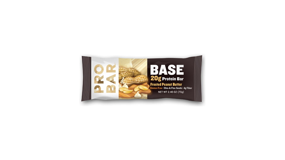 Probar Base Frosted Peanut Butter, 12 x 2.46 oz. Bar 853152006044