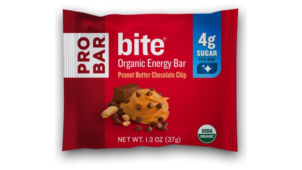 Probar Bite Peanut Butter Chocolate Chip, 12 x 1.3 oz. Bar 853152006679