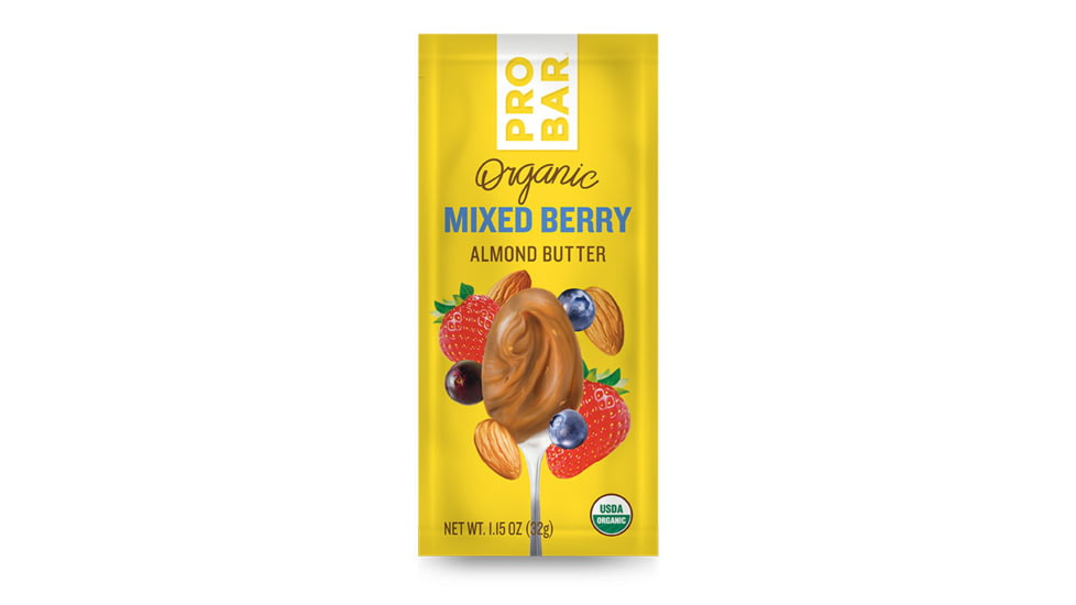 Probar Mixed Berry Almond Butter, 10 x 1.15 oz Packet 853152120610