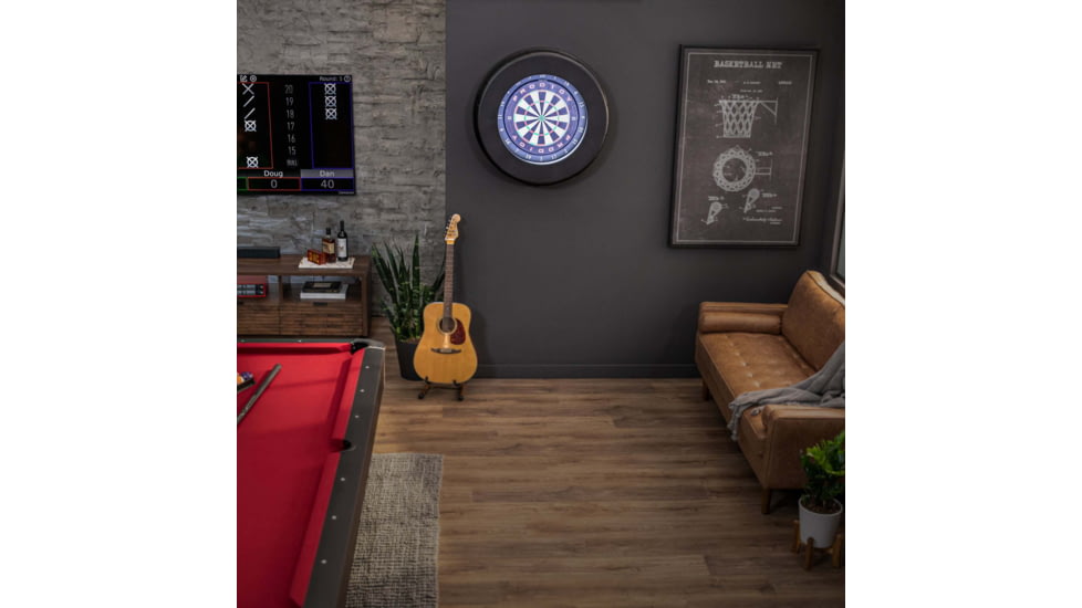 Prodigy Prodigy Auto Score Bristle Dartboard System, Black, D9000W