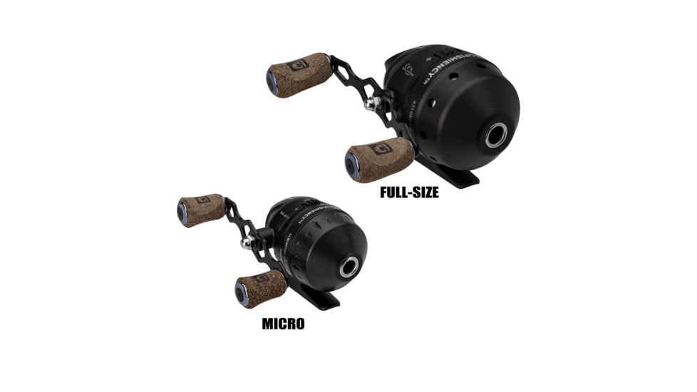 ProFISHiency 2-4-1 Standard and Micro Black Spincast Reels, Multicolor, 241BLKCORK