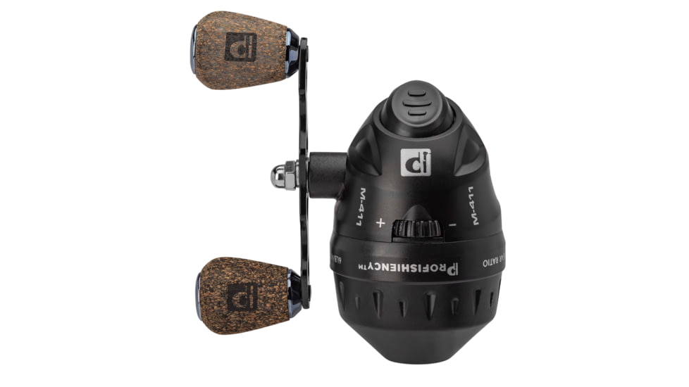 ProFISHiency 2-4-1 Standard and Micro Black Spincast Reels, Multicolor, 241BLKCORK