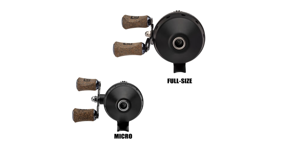 ProFISHiency 2-4-1 Standard and Micro Black Spincast Reels, Multicolor, 241BLKCORK