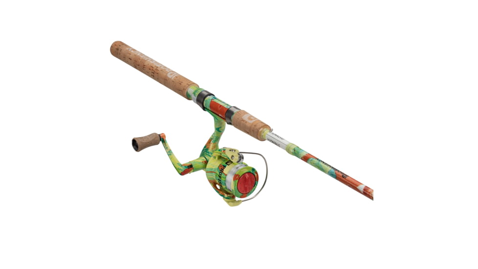 ProFISHiency 5ft Krazy 2.0 Spinning Combo w/Lures, Multicolor, KRZY25SPINCC