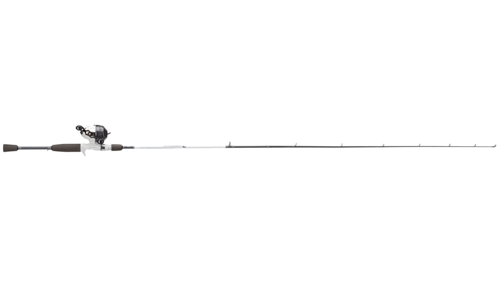 ProFISHiency 6ft3in Grey/White Spincast Combo, Multicolor, PRO63SCGW