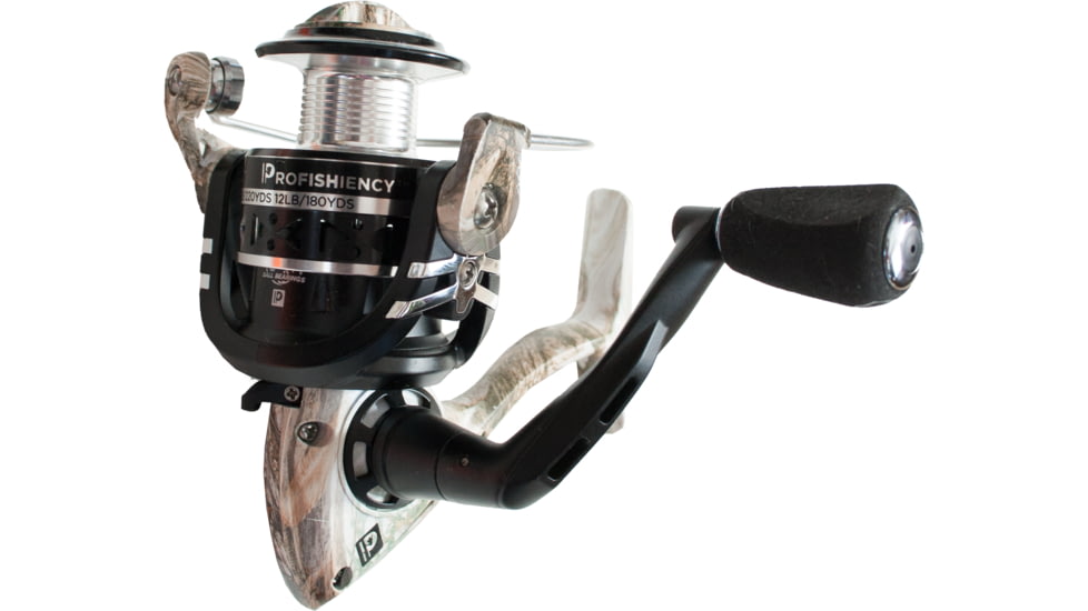 ProFISHiency 6ft8in Realtree Edge Spinning Combo, Multicolor, PRORTEOG18