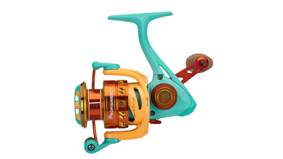 ProFISHiency A13 Krazy Spinning Reel, 6.2:1, 10+1, 32in, Ambidextrous, Multi, A13-2KKRZY