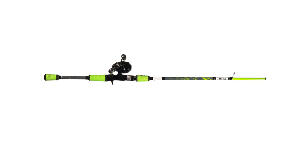 ProFISHiency Hi-VIZ Green Micro Spincast Combo, Multicolor, PRO56SCGREEN