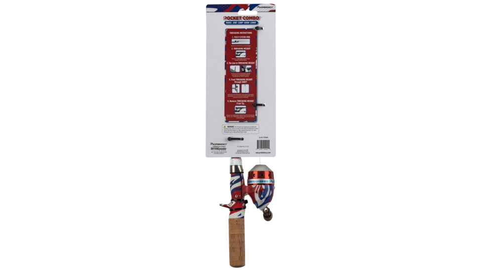ProFISHiency Krazy Americana Pocket Combo, 4.1-1, PCRWB