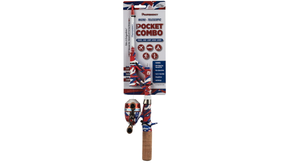 ProFISHiency Krazy Americana Pocket Combo, 4.1-1, PCRWB