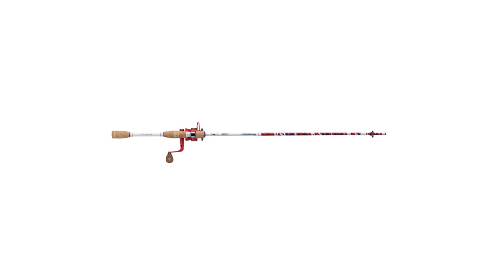 ProFISHiency Krazy Americana Spinning Combo, 7ft, 1pc, Medium, 6.2-1, 6+1, AMERS7MFC